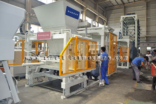 QFT 9-18concrete block machine