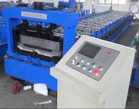 Joint-hidden Wall Panel Roll Forming Machine