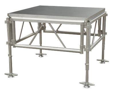Aluminum outdoor dance stage