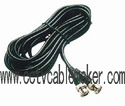 BNC male to BNC male cable,CCTV cable,RG59 coaxial cable