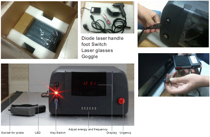 Diode Laser hair removal machine