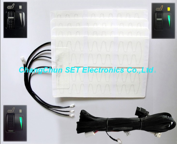 Toyota series Switch Seat Heater,No Cutting alloy 
