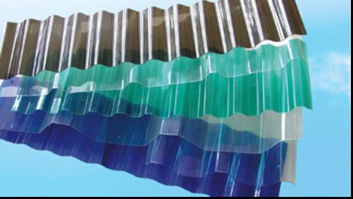 Corrugated Polycarbonate PC Roofing Sheet (FX04)