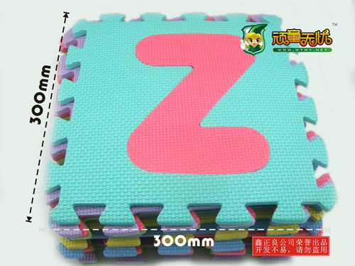 Letters EVA Jigsaw puzzle mats 