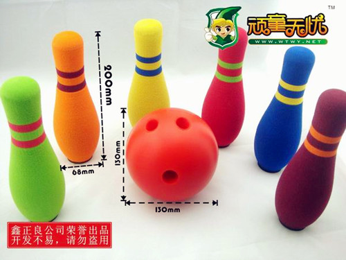 Kids& acute; Bowling Toy Set