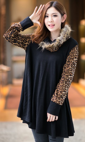 Temperament Fashion Long Sleeve Slim Dress