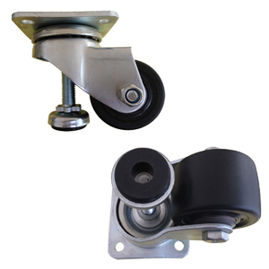 adjustable leveling casters wheels