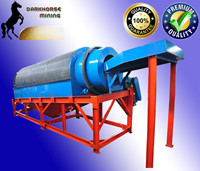 gold trommel screen for Alluvial gold mining plant