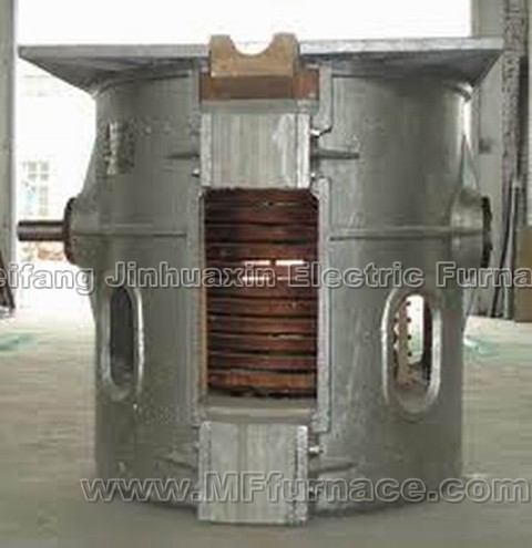 Copper Melting Induction Furnace, Aluminum Shell
