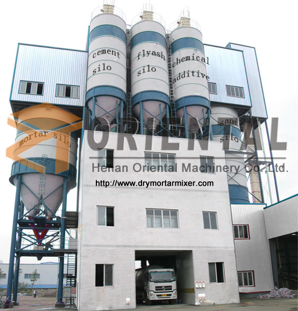 Full automatic dry mortar production line
