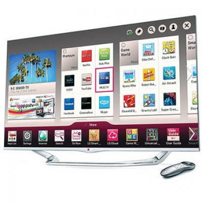 LG Electronics 47& quot; LA7400 Full HD 1080p Cinema 3D Smart LED TV