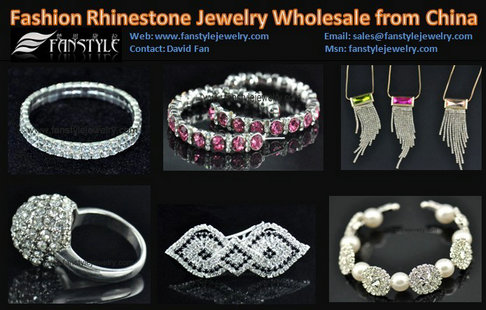 Fashion Crystal Jewelry Wholesale from China