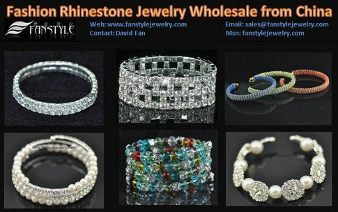 Fashion Crystal Jewelry Bracelets & Bangles Wholesale from China