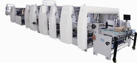 Fully Automatic High Speed Folder Gluer Machine 