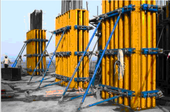 H20 Timber Beam Formwork for Rectangle, Square Concrete Column Formwork