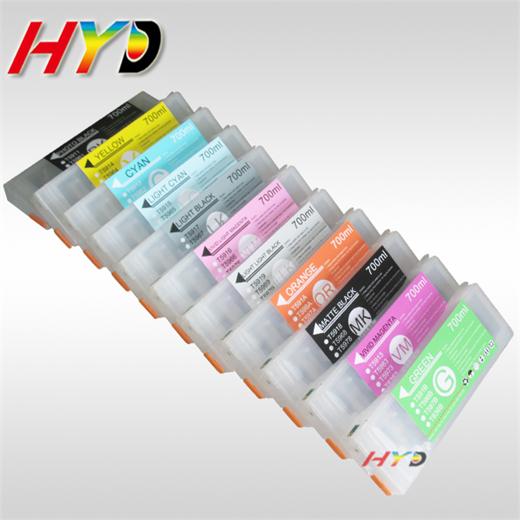 Refillable ink cartridges for Epson 7900/9900