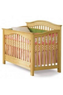 Atlantic Furniture Windsor Convertible Crib in Natural Maple