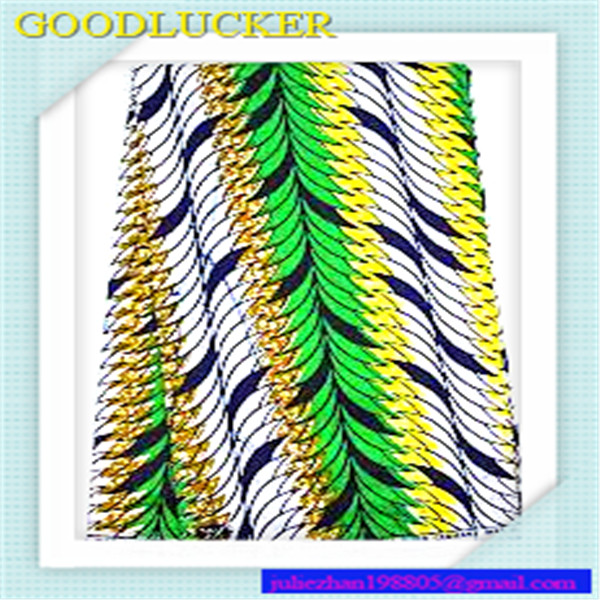 100% cotton fabric super wax print for african fashion 