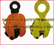 vertical lifting clamps applications