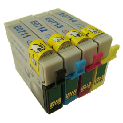 Inkjet Cartridge compatible for T0711-T0714