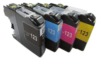 2013 new!For Brother Compatible LC-123 Inkjet Cartridge