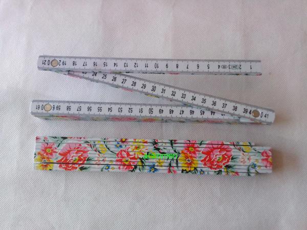 Picture printing photo printing high quality ABS plastic folding rule 