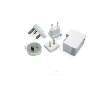 Top selling 2 USB Interchangeable Power Adapter