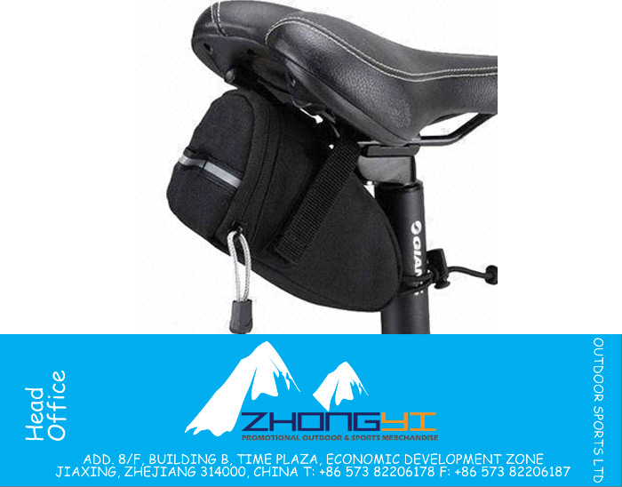 Bicycle Bag/Bike Saddle Seat Bag, Made of 600D
