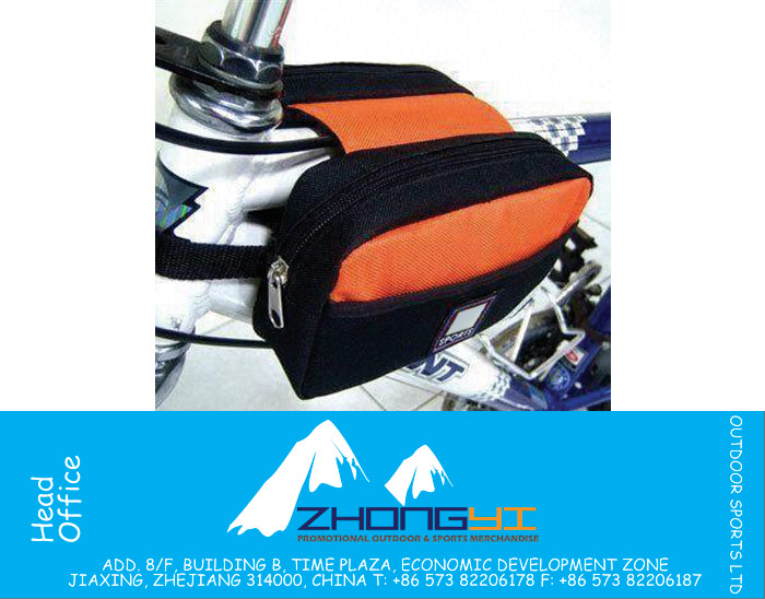 Bicycle Bag with Reflective Strip and Plastic Buckle