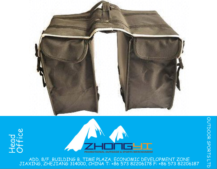Double Bicycle Bag with Removable Bag, Perfect Companion on All Trips