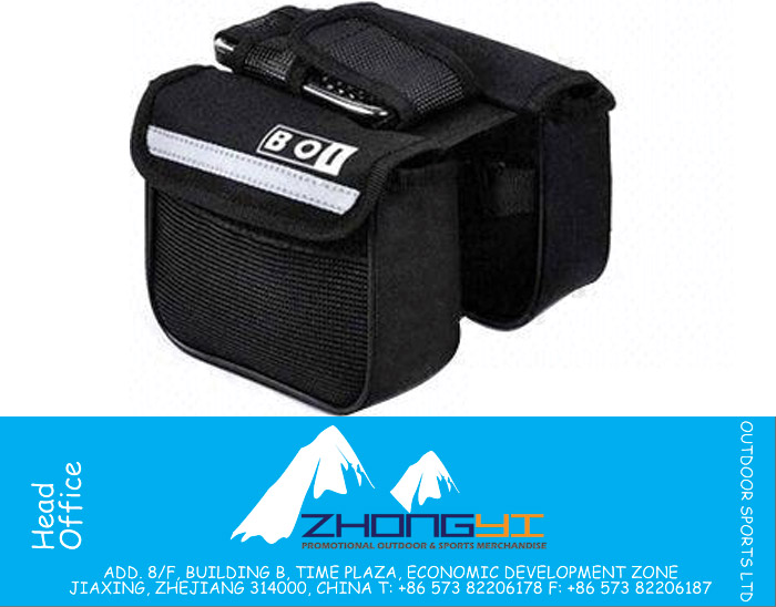 BOI Bicycle Top Tube Double Bag 