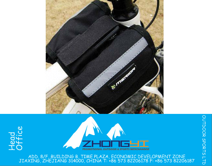 Bicycle Bag with More Secured Release Buckle 
