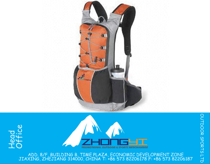 Hydration Pack with Padded Back and Two Ajustable Shoulder Straps