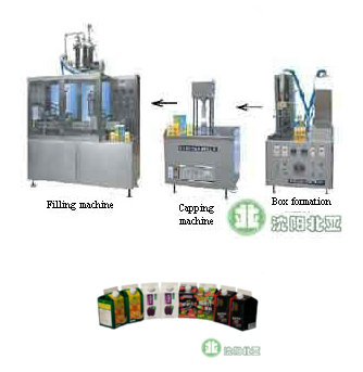 Yogurt Gable-Top Carton Filling Machine Capping systems (BW-1000-3)