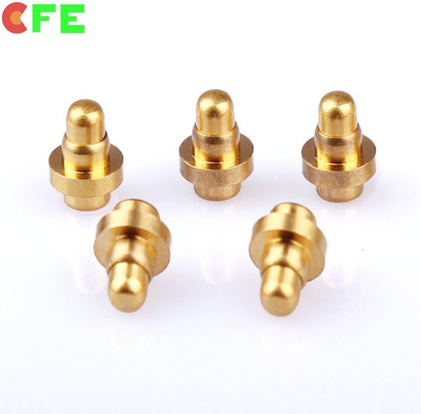 Gold plated pogo pin, spring loaded connector(pogo pin), high current probe OEM  