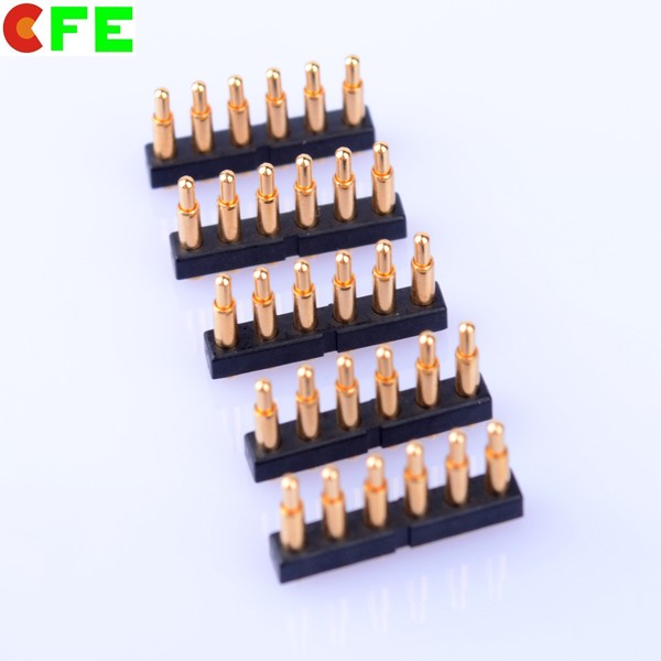 multi pin spring loaded connector,spring probe pogo pin,flat pogo pin
