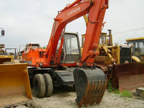 Hitachi EX100WD Wheel Excavator