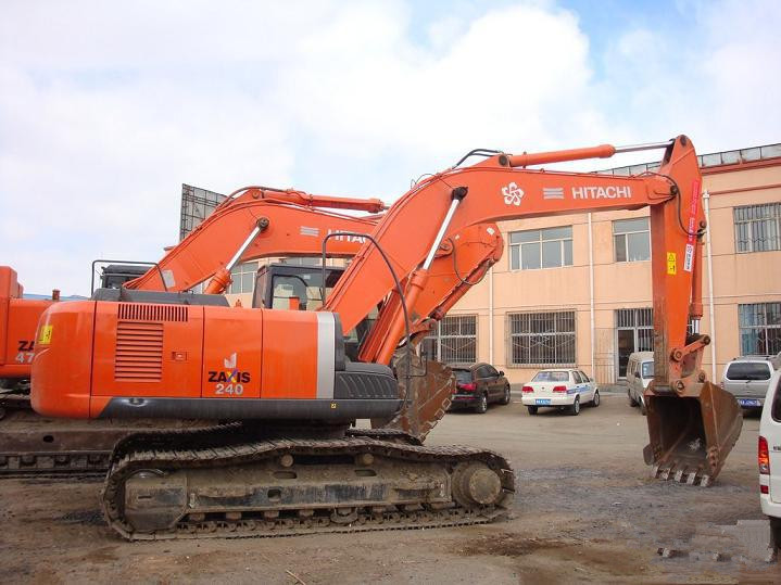 zaxis240 excavator 