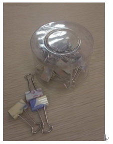 colorful paper clip