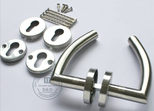 Stainless steel lever tube handle(DDTH011)