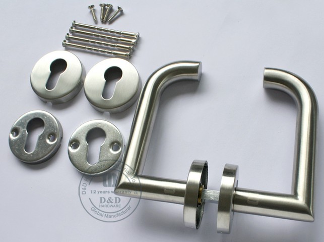 Stainless steel lever tube handle(DDTH018)
