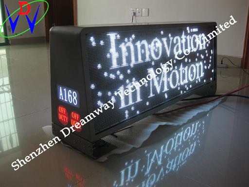 Moscow Car Top Signs Advertising LED