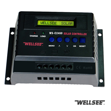 WELLSEE WS-C2460 40A/50A/60A solar charge controllers