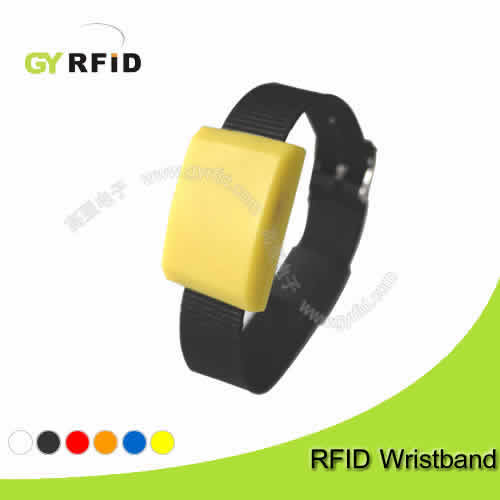 ISO14443A RFID Silicon Wristbands used for NFC payment, access control, event ticketing (GYRFID)