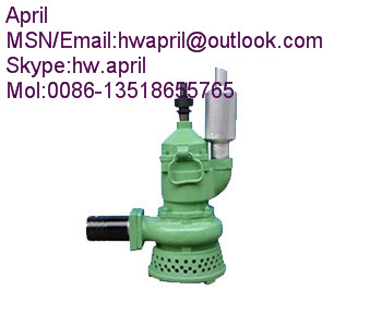 Pneumatic submersible pump