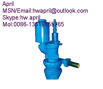 Mine pneumatic gear submersible pump