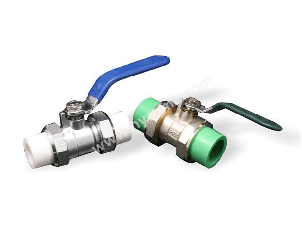 PPR Double Union Ball valves 