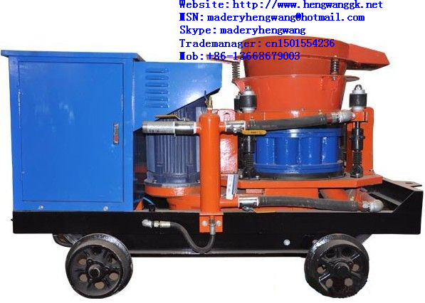 HSP-9 series wet-mix concrete shotcrete machi,wet spraying machine