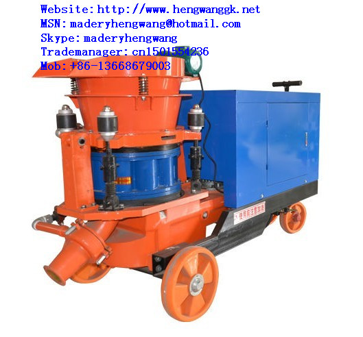 HSP-5 series wet-mix concrete shotcrete machine,wet shotcreting machine,wet spraying machine