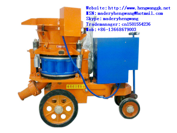 PZ-7/9 series wet-mix concrete shotcrete machine,wet shotcreting machine